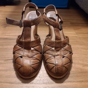 Frye Maye Vintage Ankle Wedge